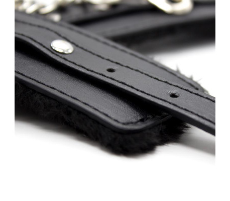Esposas con Forro Interior Ajustables 30 cm Negro