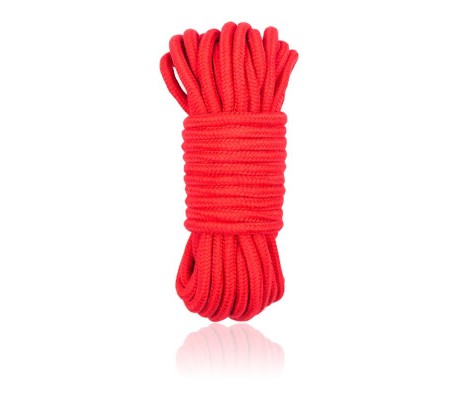 Cuerda de Bondage de Algodón 10 Metros Rojo