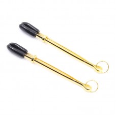Pinzas para Pezones Metal Negro/Dorado