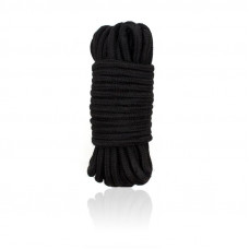 Cuerda Bondage de Algodón 10 Metros Negro