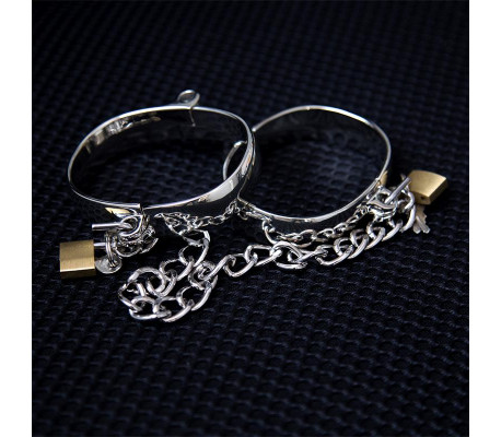 Esposas de Metal para Tobillos Mujer 8 cm