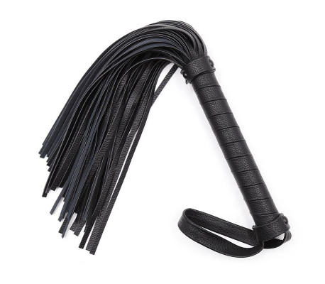 Flogger Clásico 42 cm Negro