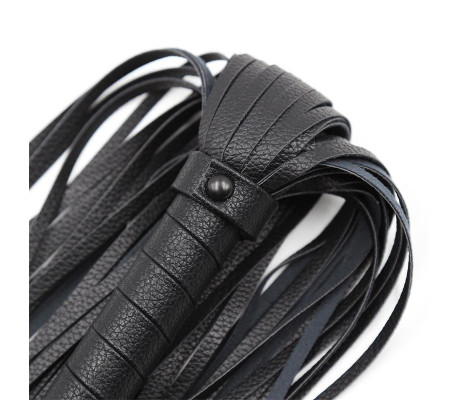 Flogger Clásico 42 cm Negro