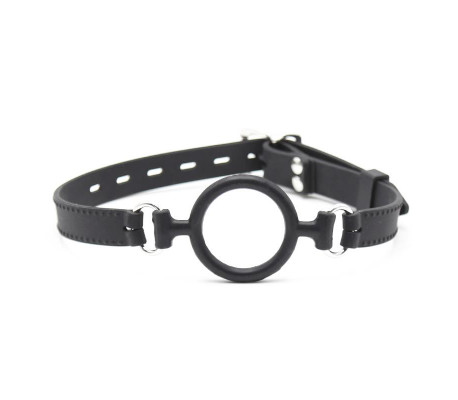 Mordaza de Aro Abierto 5 cm Negro