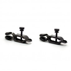 Pinzas para Pezones Ajustables Metal Negras