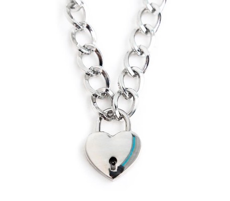 Collar con Candado Metal Talla M 44 cm