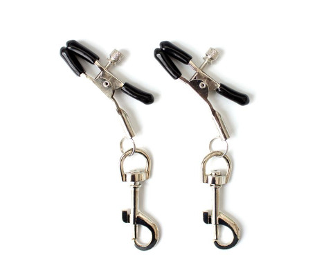 Pinzas para Pezones con Mosquetones Metal