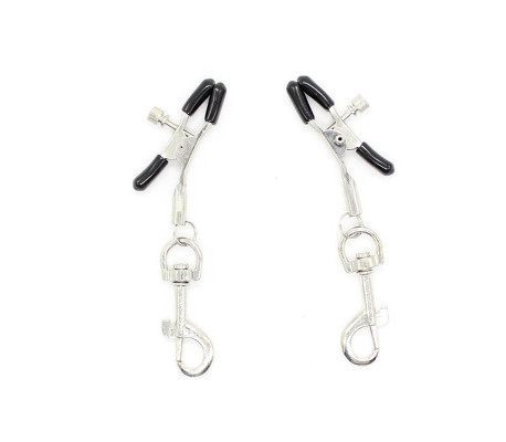 Pinzas para Pezones con Mosquetones Metal
