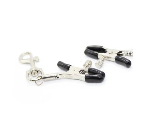 Pinzas para Pezones con Mosquetones Metal