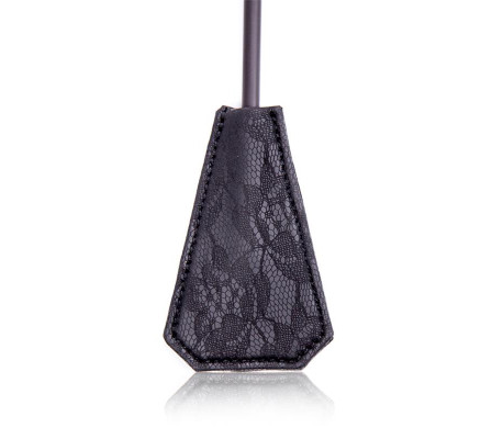 Plumero y Pala con Encaje 2 en 1 56 cm Negro