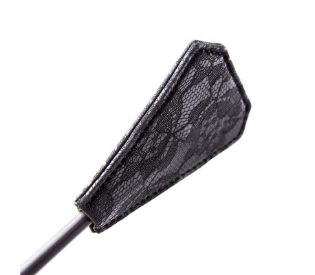 Plumero y Pala con Encaje 2 en 1 56 cm Negro