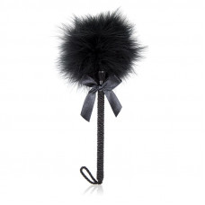 Plumero con Lazo 25 cm Negro