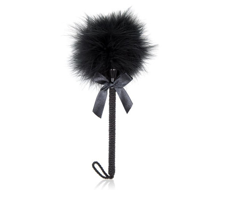 Plumero con Lazo 25 cm Negro