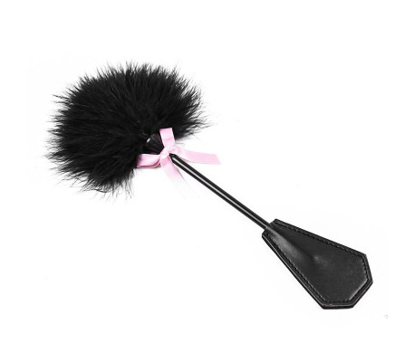 Plumero y Pala 2 en 1 29 cm Negro