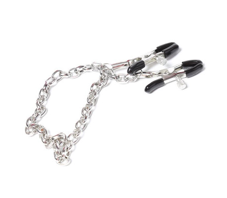 Pinzas para Pezones con Cadena Metal