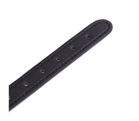 Collar con Pinchos Ajustable 43 cm Negro