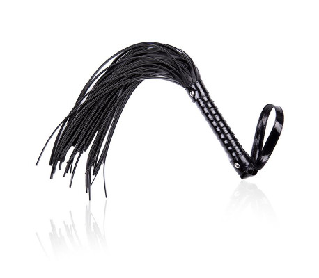 Flogger con Mango Brillante 44 cm Negro