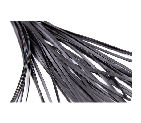 Flogger con Mango Brillante 44 cm Negro
