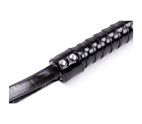 Flogger con Mango Brillante 44 cm Negro