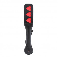 Pala Cuero Vegano con Corazones 32 cm