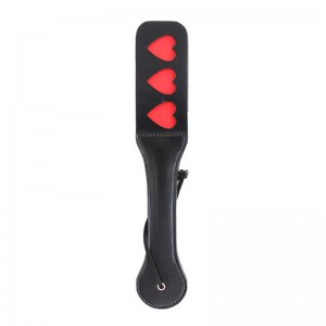 Pala Cuero Vegano con Corazones 32 cm