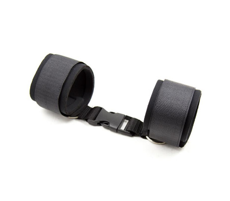 Esposas de Neopreno con Velcro Negro
