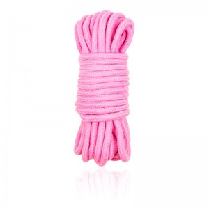 Cuerda de Bondage de Algodón 10 Metros Rosa