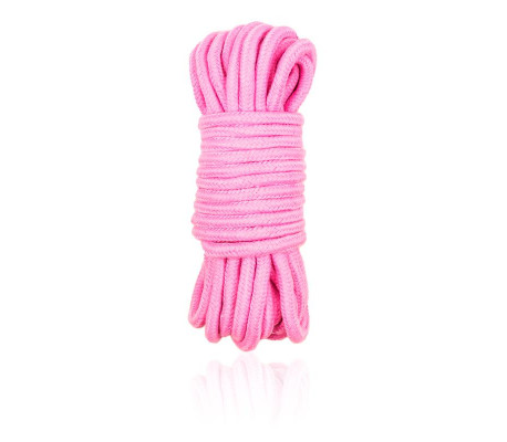 Cuerda de Bondage de Algodón 10 Metros Rosa