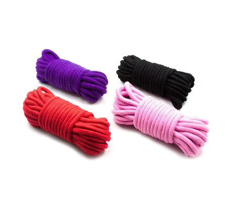 Cuerda de Bondage de Algodón 10 Metros Rosa