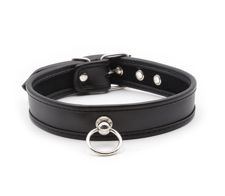 Collar con Aro Negro