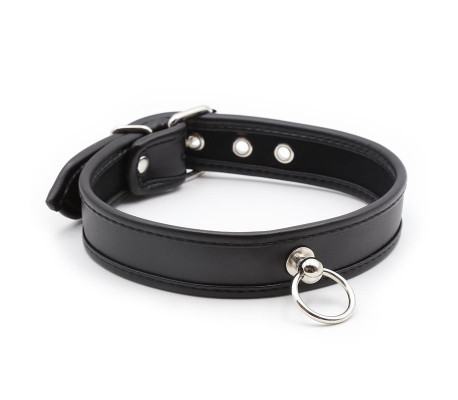 Collar con Aro Negro