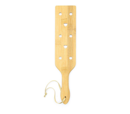 Pala de Bambú con Corazones 33 cm