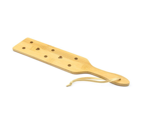 Pala de Bambú con Corazones 33 cm
