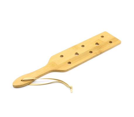 Pala de Bambú con Corazones 33 cm