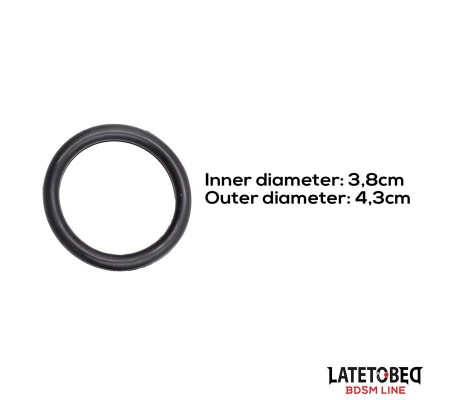 Anillo de Silicona Diám. int. 3.8 cm Diám. ext. 4.3 cm