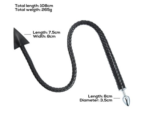 Plug Anal con cola de Diablo