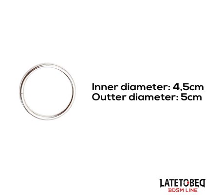 Anillo de Metal Diám. int. 4.5 cm Diám. ext. 5 cm