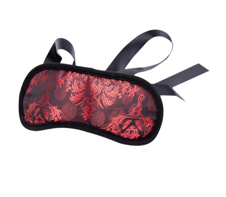 Antifaz Bicolor Negro y Rojo