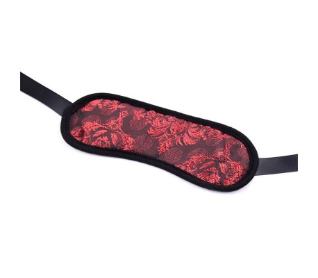 Antifaz Bicolor Negro y Rojo