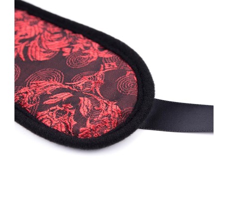 Antifaz Bicolor Negro y Rojo