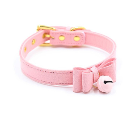 Collar con Cascabel Golden Kitty Cat