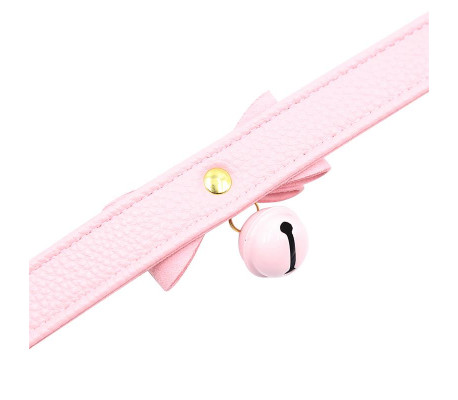 Collar con Cascabel Golden Kitty Cat