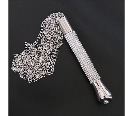Flogger de Cadenas con Mango con Brillantes