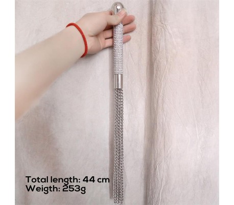 Flogger de Cadenas con Mango con Brillantes