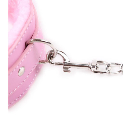 Collar con Correa Rosa Pastel