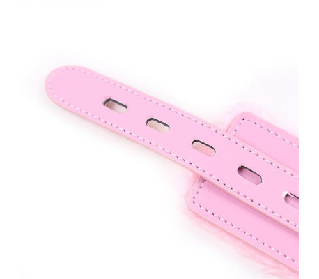 Collar con Correa Rosa Pastel