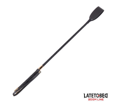 Fusta Clásica Negro y Dorado 55 cm