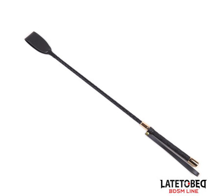 Fusta Clásica Negro y Dorado 55 cm