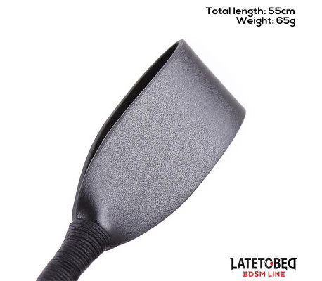 Fusta Clásica Negro y Dorado 55 cm