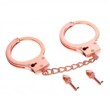 Esposas Oro Rosa con Llaves de Calavera